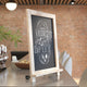 Weathered Brown,12inchW x 1.88inchD x 17inchH |#| 10 Pack 12inch x 17inch Tabletop or Wall Mount Magnetic Chalkboards - Weathered