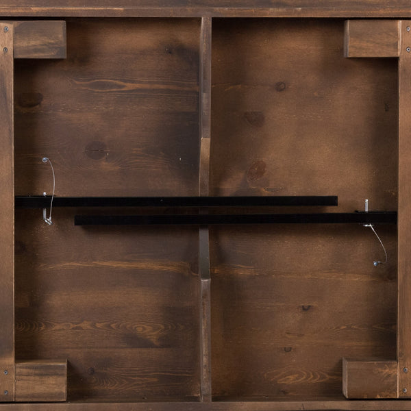 Antique Rustic |#| 9' x 40" Rectangular Antique Rustic Solid Pine Folding Farm Table