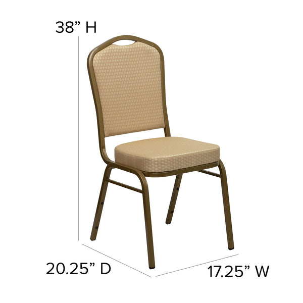 Navy Vinyl/Silver Vein Frame |#| Crown Back Stacking Banquet Chair in Navy Vinyl - Silver Vein Frame