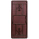 6-Foot High Pressure Mahogany Laminate Folding Banquet & Catering Table