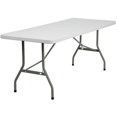 6-Foot Plastic Folding Table