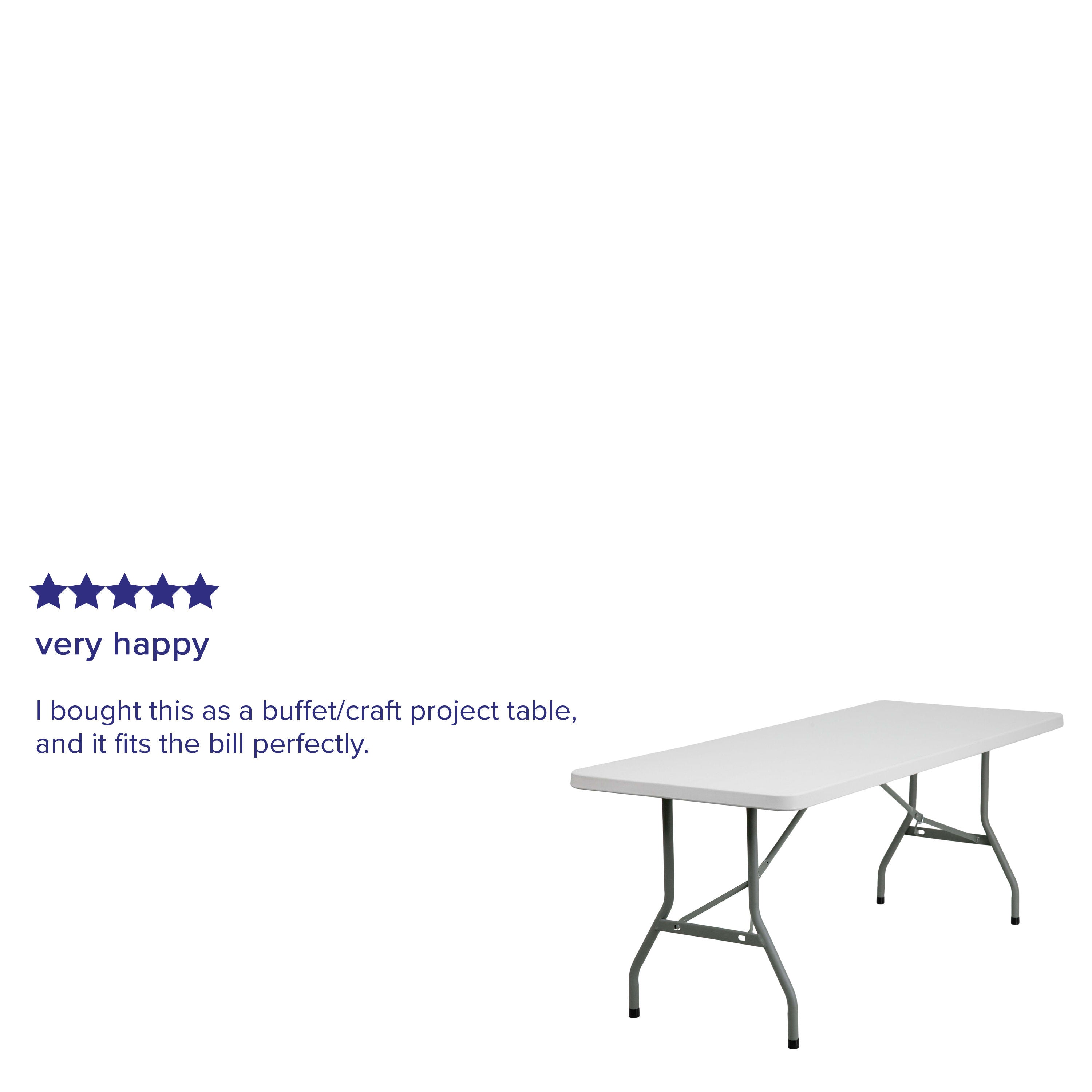 Enduro resin discount wood folding table