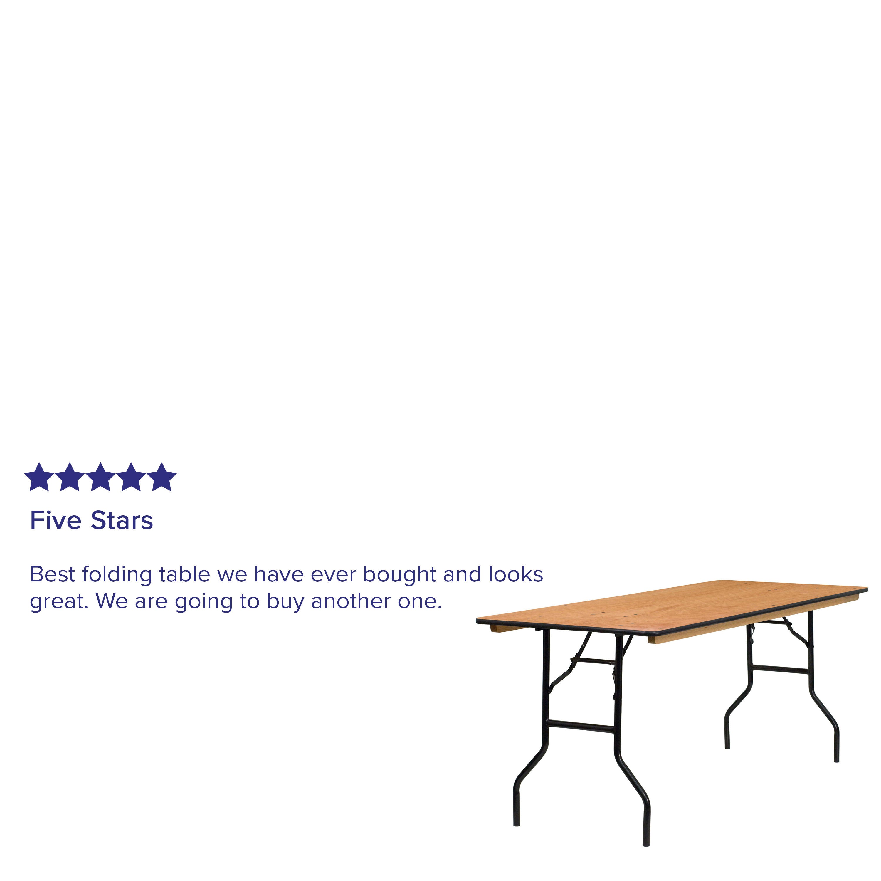 30x72 Wood Fold Table YT-WTFT30X72-TBL- – CTC Event Furniture