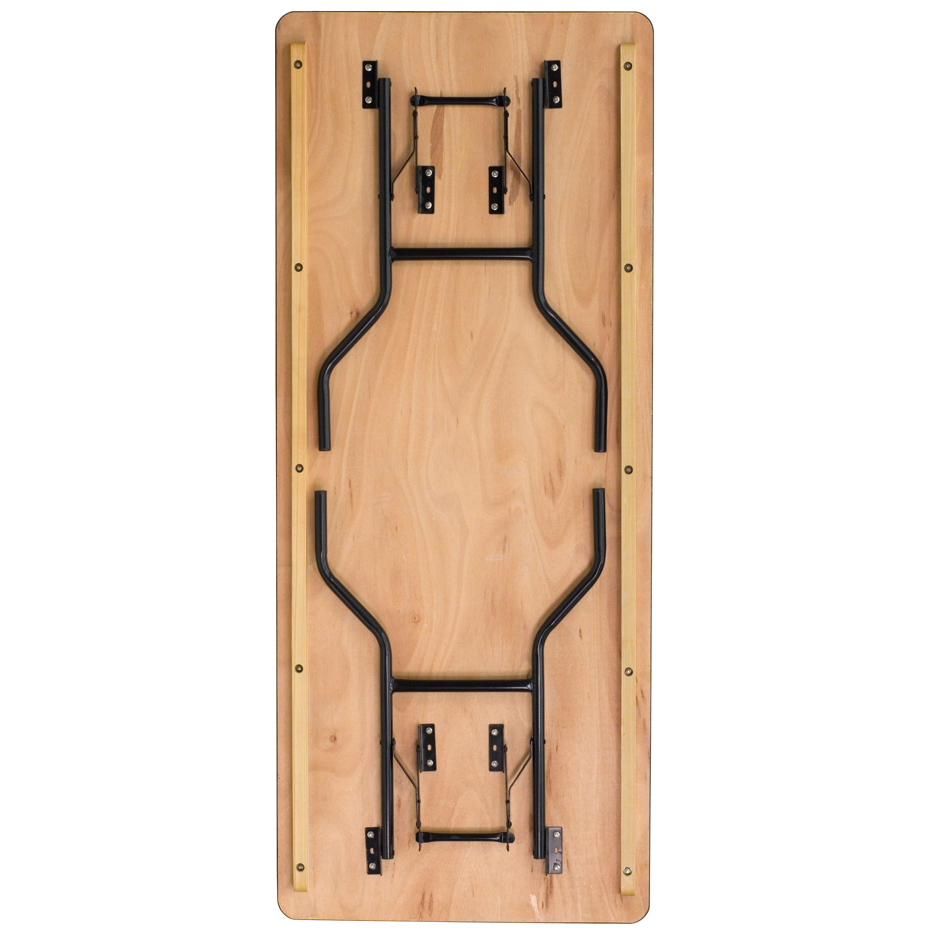 6 foot wood folding table shop