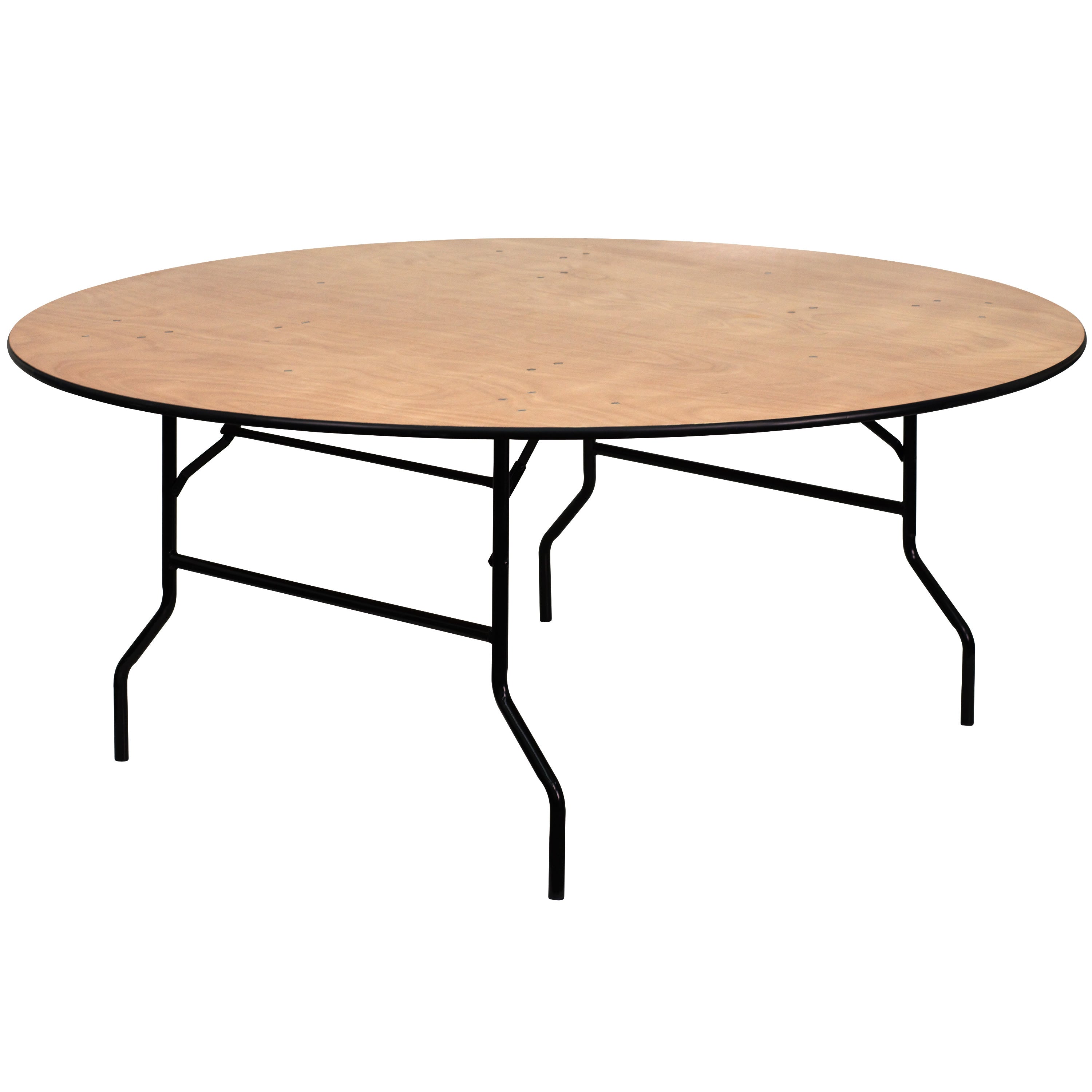 6 foot round sales folding table