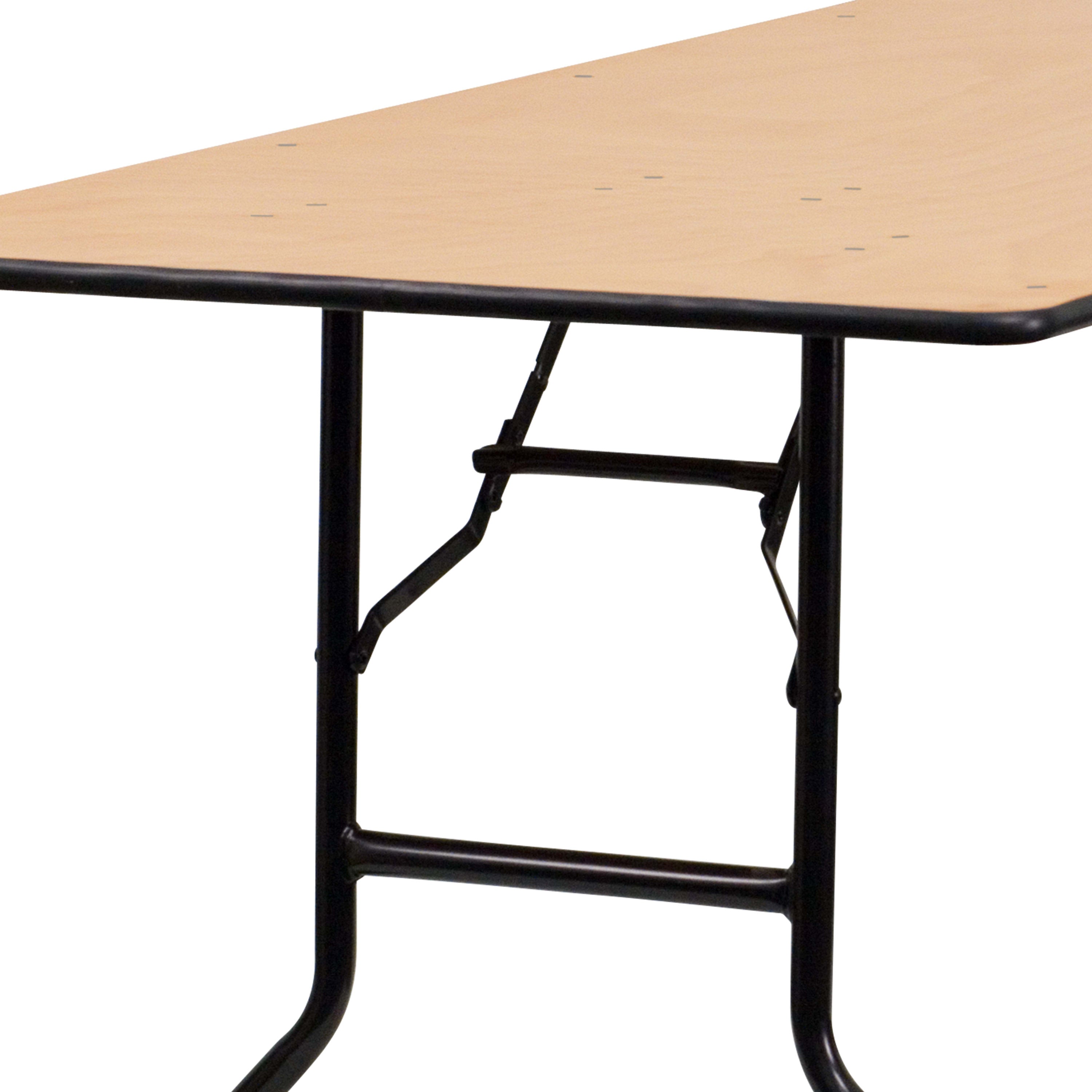 8 ft wooden folding table sales