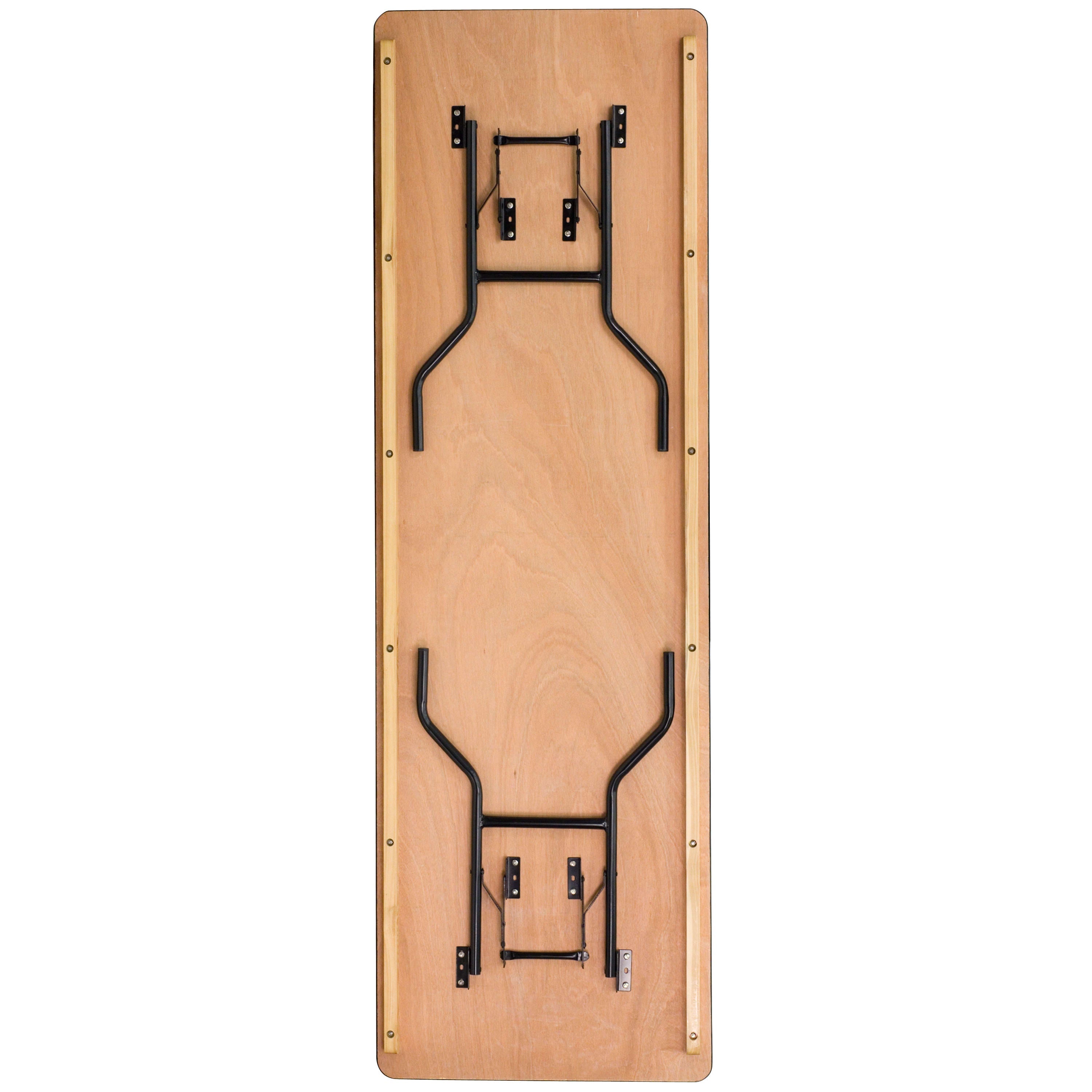 8 foot wood folding table clearance