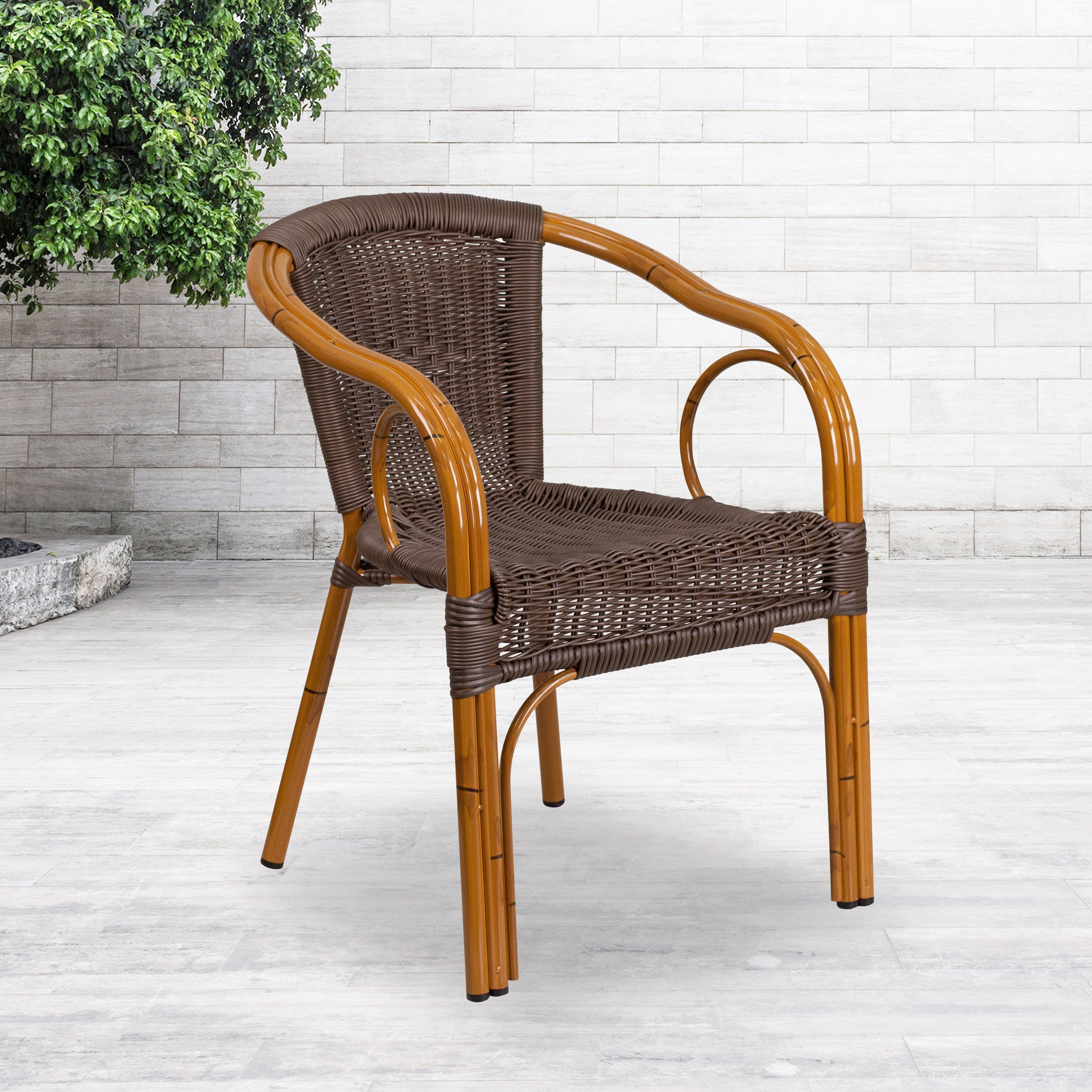Bamboo hotsell patio chairs