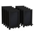 Canterbury Tabletop Magnetic Chalkboards Sign with Metal Scrolled Legs, Hanging Wall Chalkboards, Countertop Memo Board