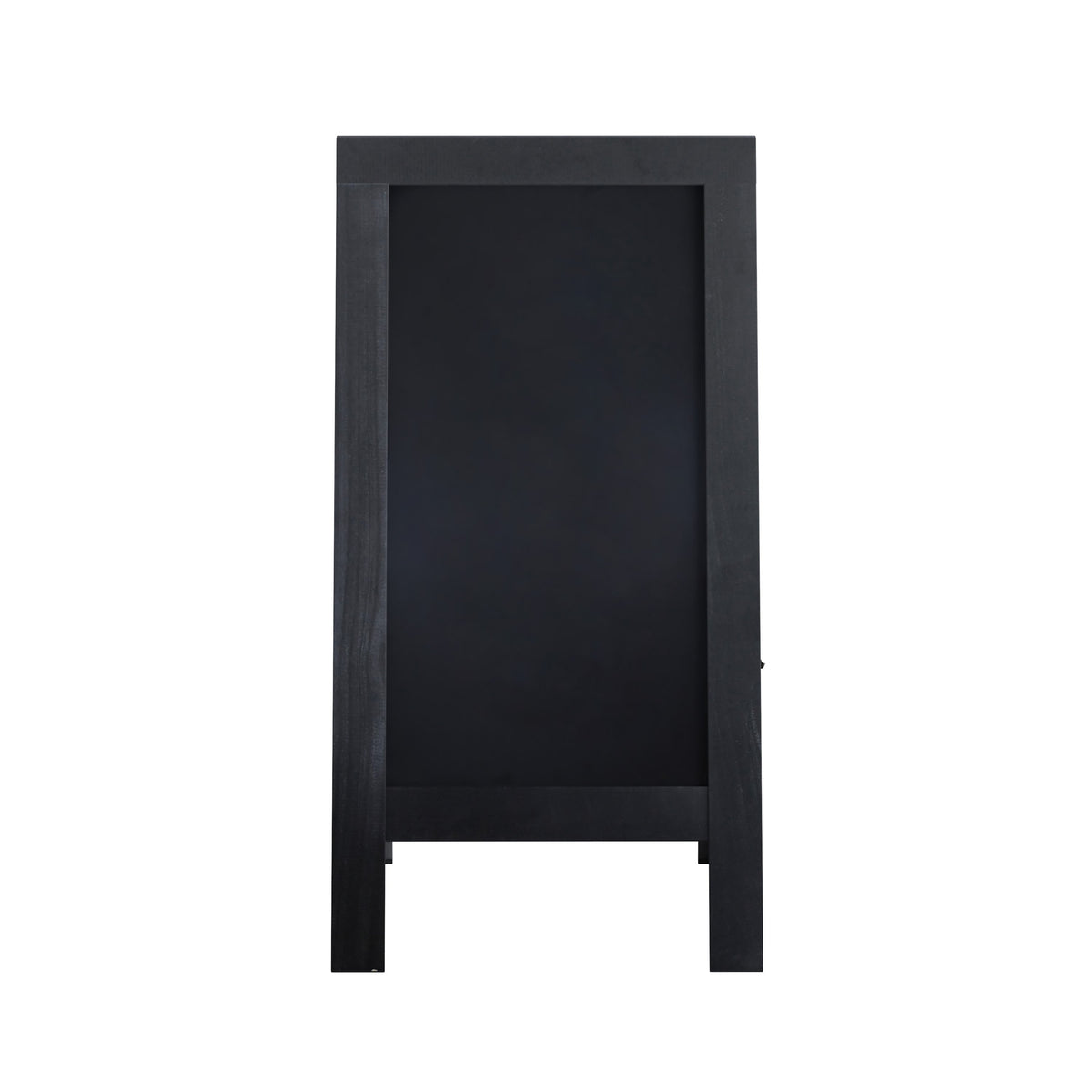 Black,40inchH x 20inchW |#| Indoor/Outdoor 40x20 Freestanding Black Wood A-Frame Magnetic Chalkboard