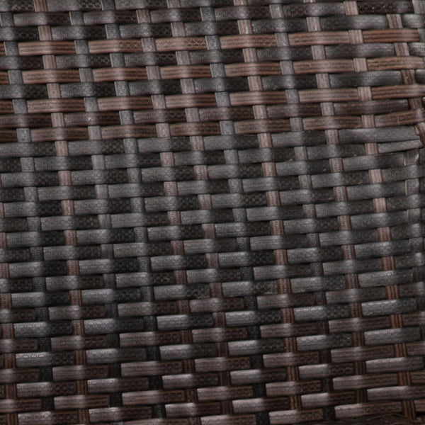 Gray |#| All Weather Commercial Grade PE Rattan Stacking Patio Chairs in Gray