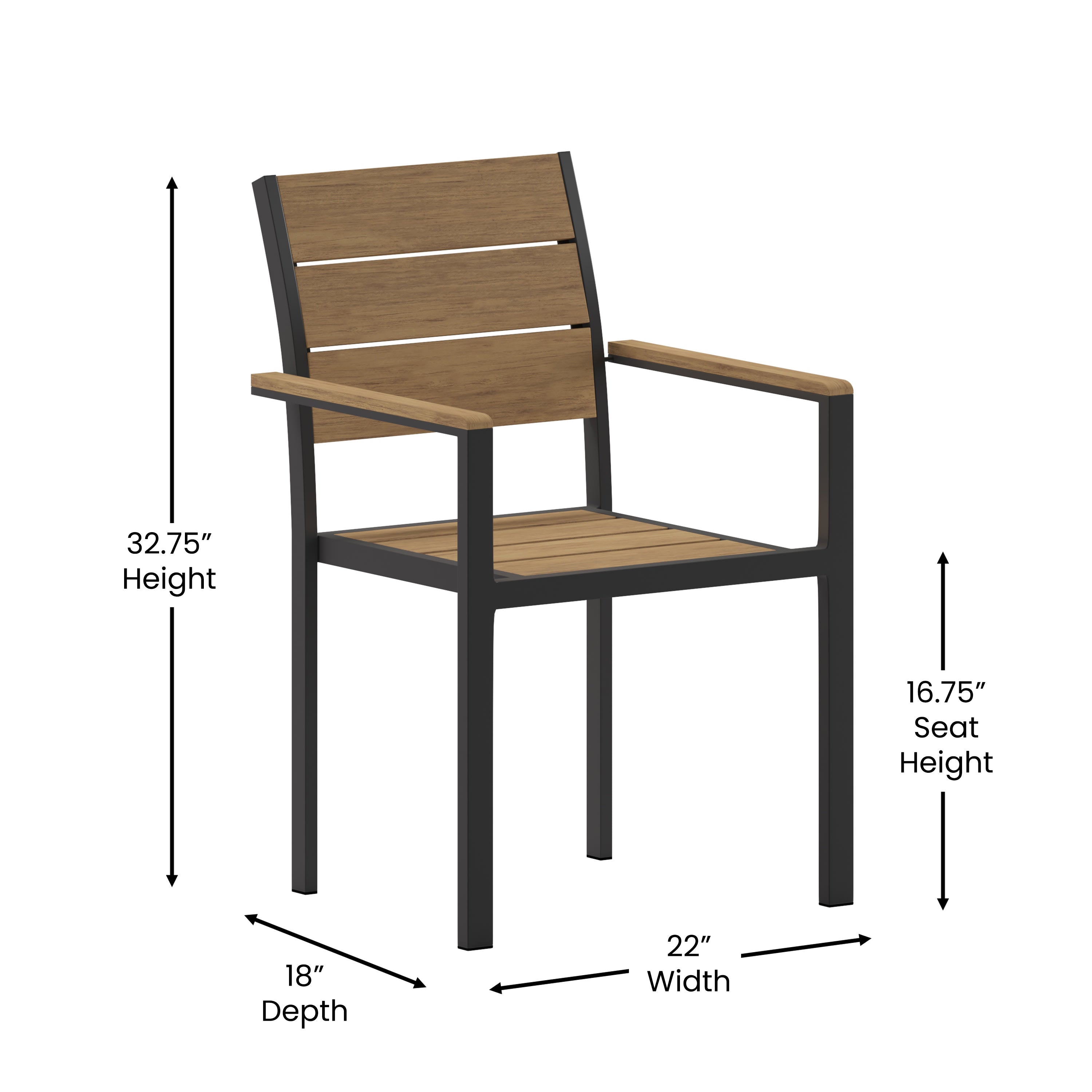 Patio chair deals height