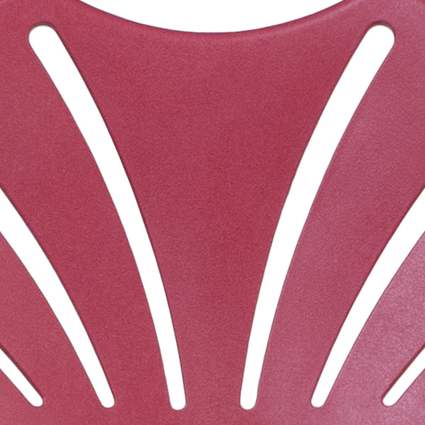 White |#| 650 lb. Capacity White Plastic Fan Back Folding Chair-Commercial & Event Chairs