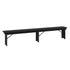 HERCULES Series 8' x 12'' Solid Pine Folding Farm Bench with 3 Legs