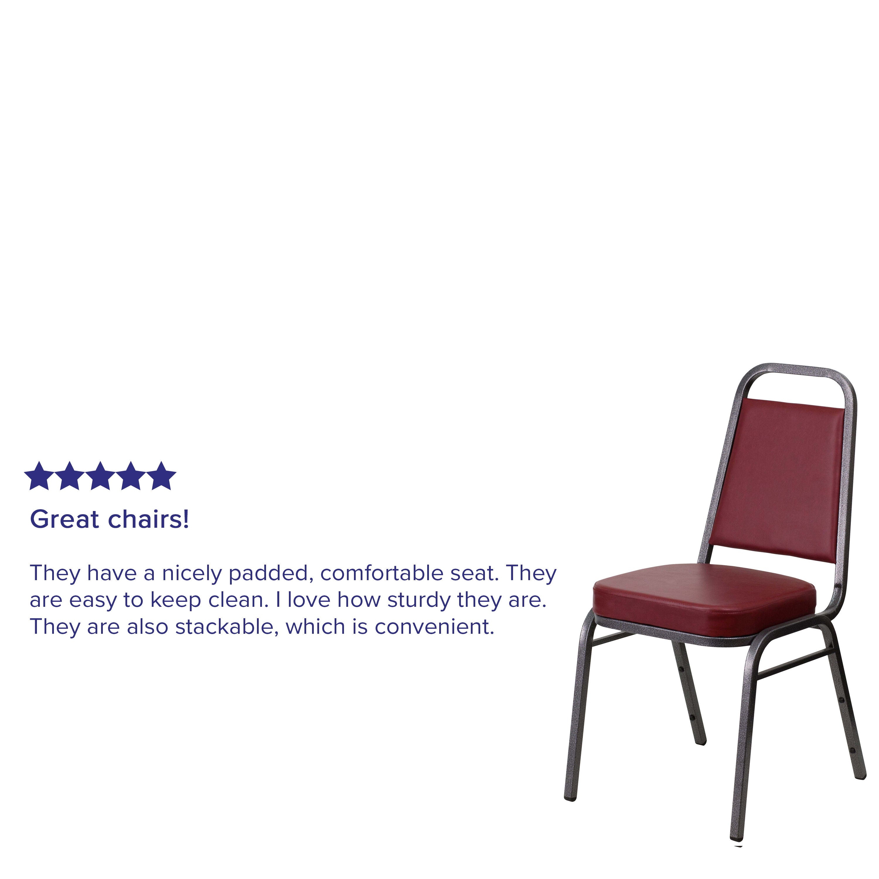 Banquet style chairs top