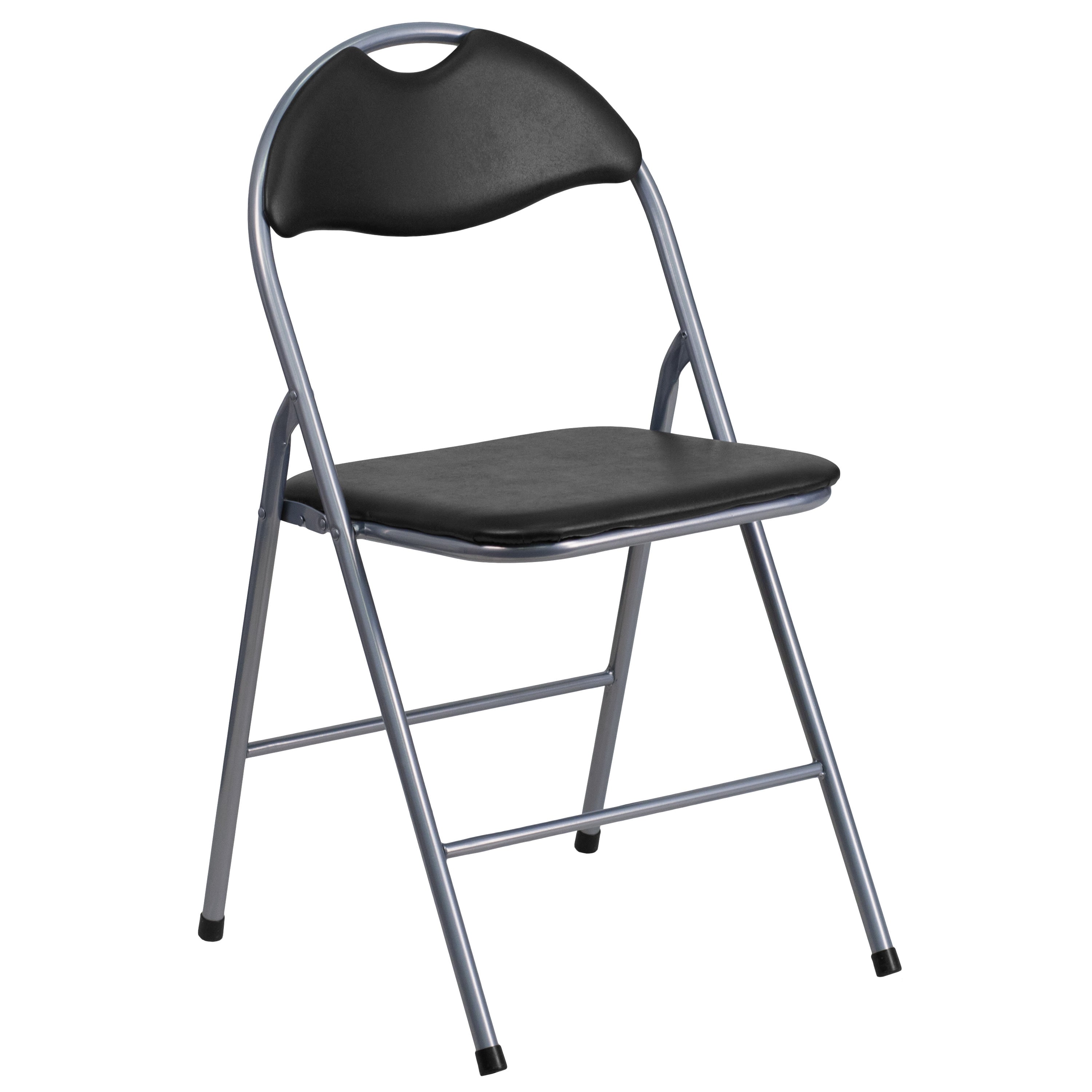Vinyl padded hotsell folding chairs
