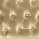 Gold |#| Hard Gold Tufted Vinyl Chiavari Chair Cushion - Event Accessories