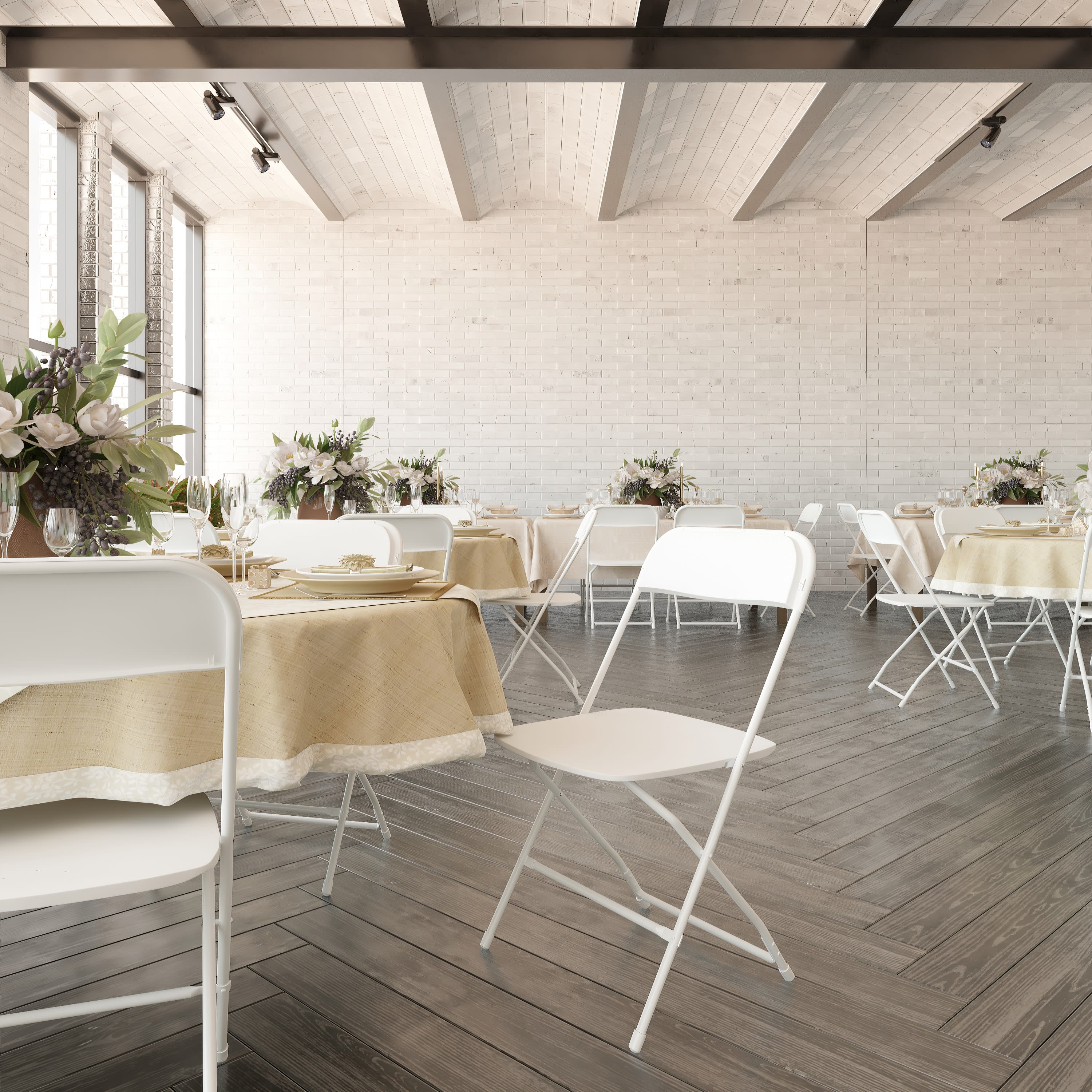 Folding Chair LE L 3 W CTC Event Furniture