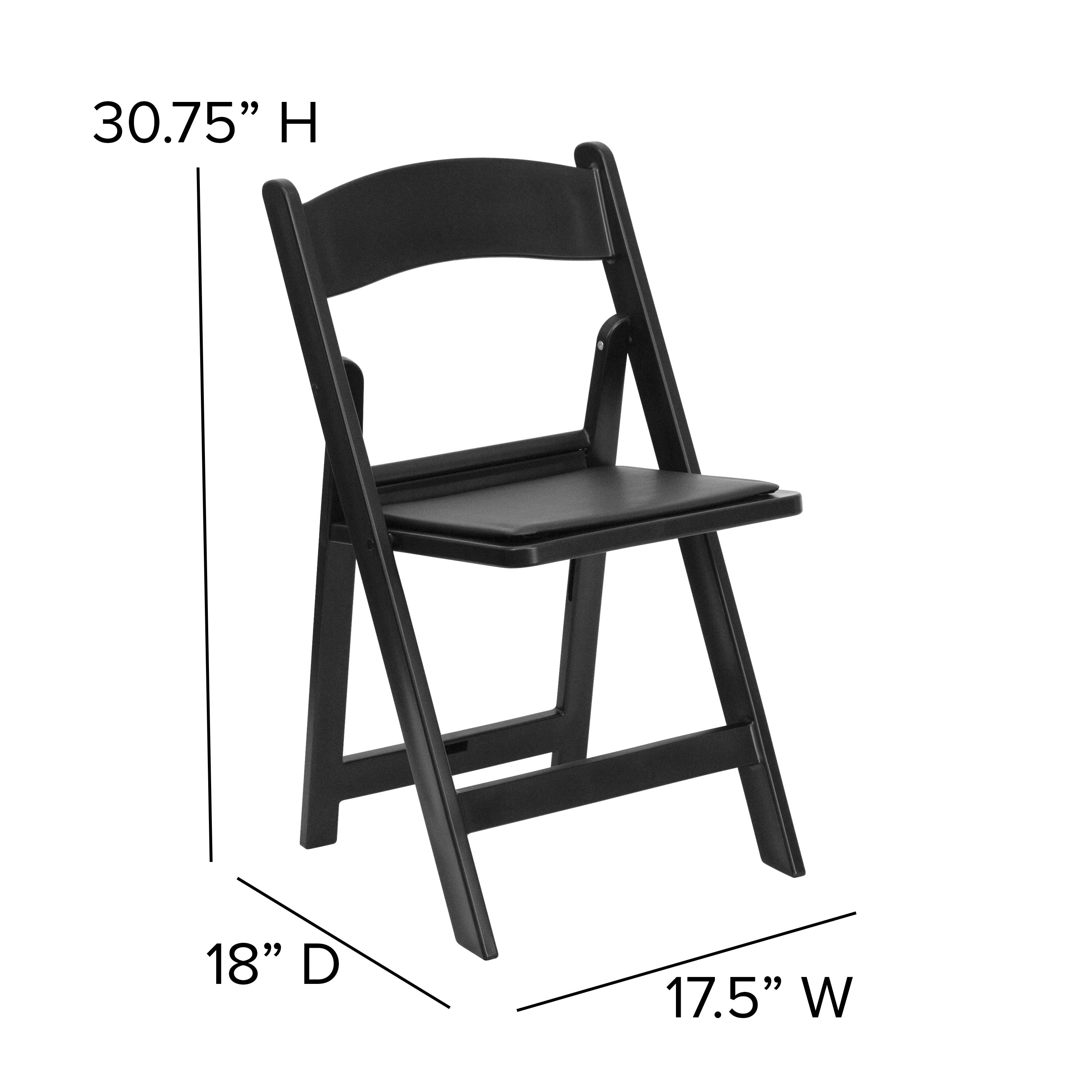Resin Folding Chair LE L 1 CTC Event Furniture