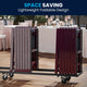 Red Mahogany |#| Folding Chair - Red Mahogany Resin - 800LB Weight Capacity - Vinyl Seat