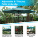 Teal |#| 30inch x 48inch Faux Teak Patio Table, 4 Chairs and Teal 9FT Patio Umbrella with Base