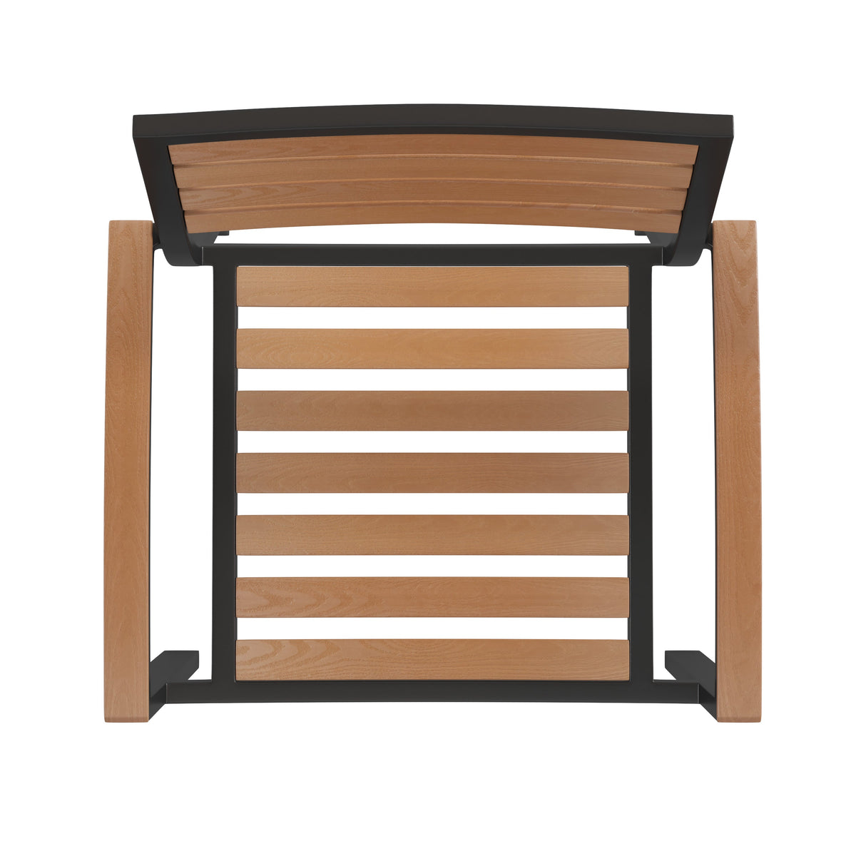 Tan |#| 30inch x 48inch Faux Teak Patio Table, 4 Chairs and Tan 9FT Patio Umbrella with Base