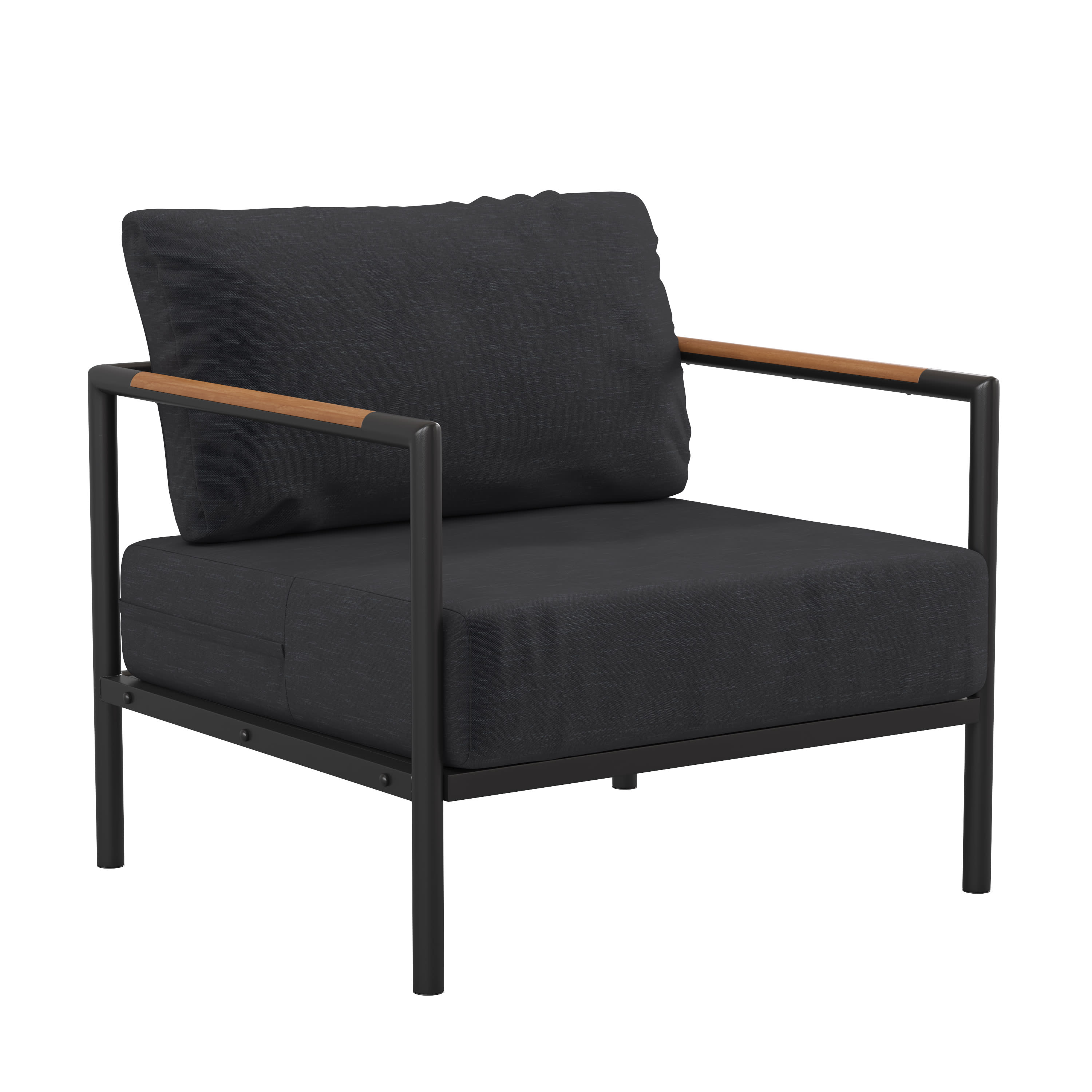 Aluminum frame lounge best sale chair