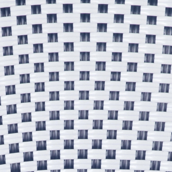 Natural & White/Light Natural Frame |#| All-Weather Commercial Paris Chair with Bamboo Print Metal Frame-Natural/White