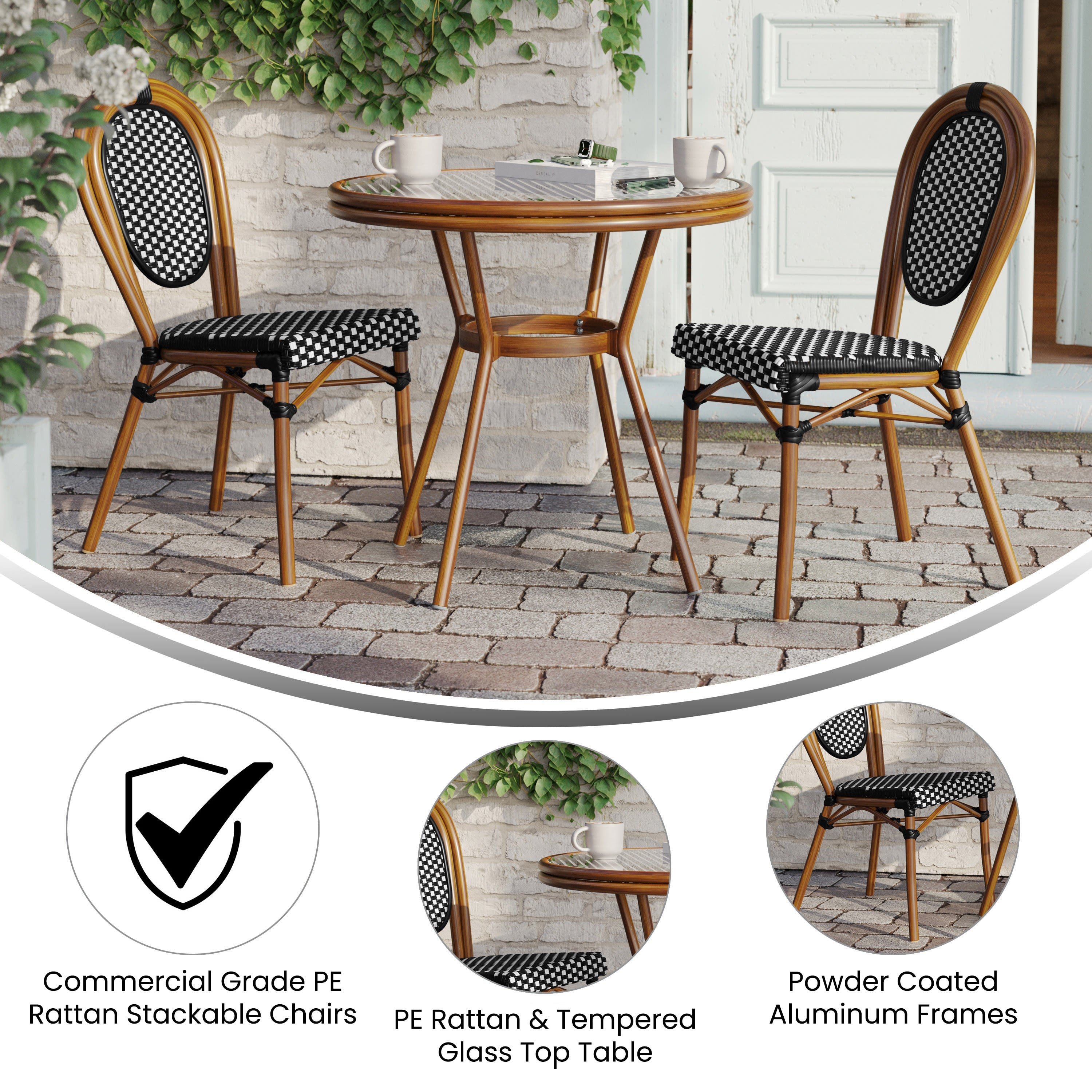 Bistro Set SDA AD641012 80 2002S CTC Event Furniture