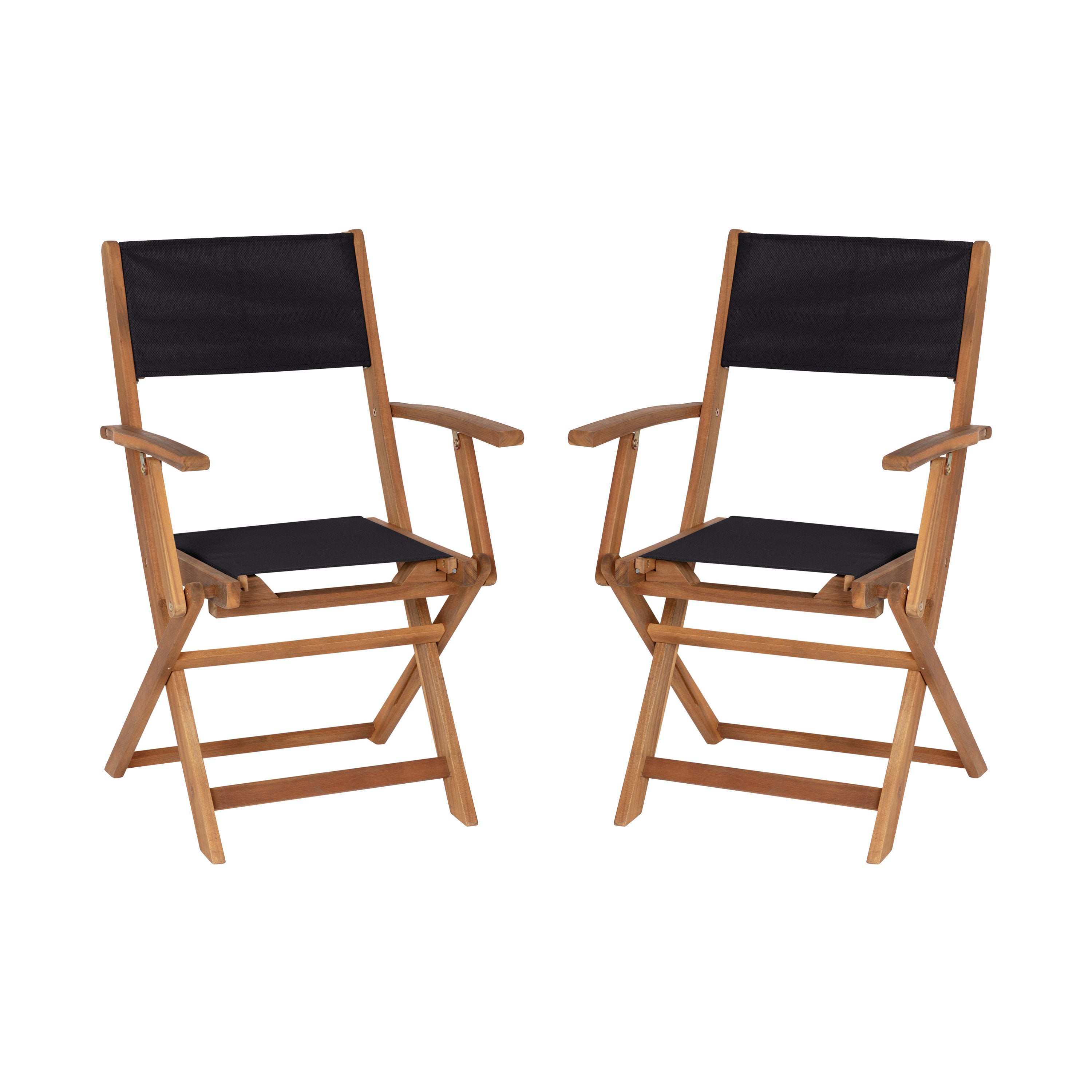 2PK Acacia Wood Chairs THB AC4854 CTC Event Furniture