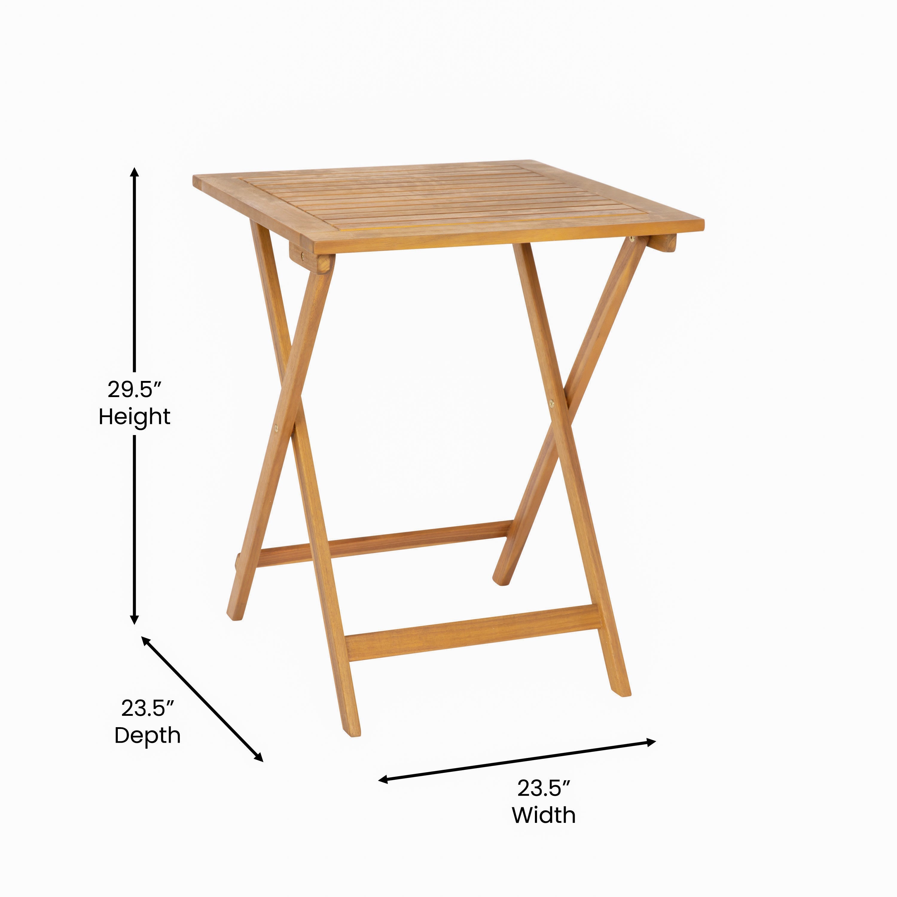 24 inch sale square table