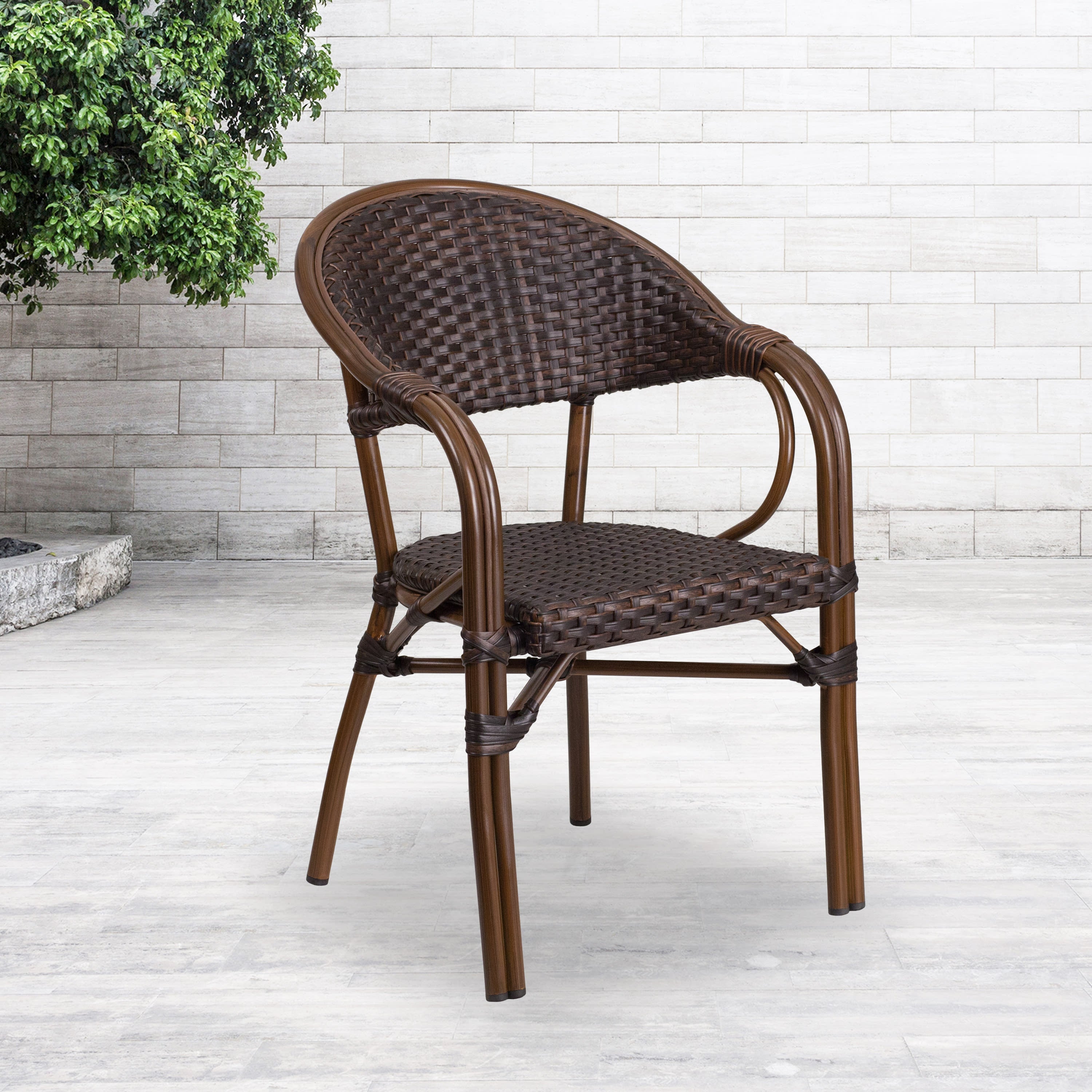 Aluminum frame patio deals chairs