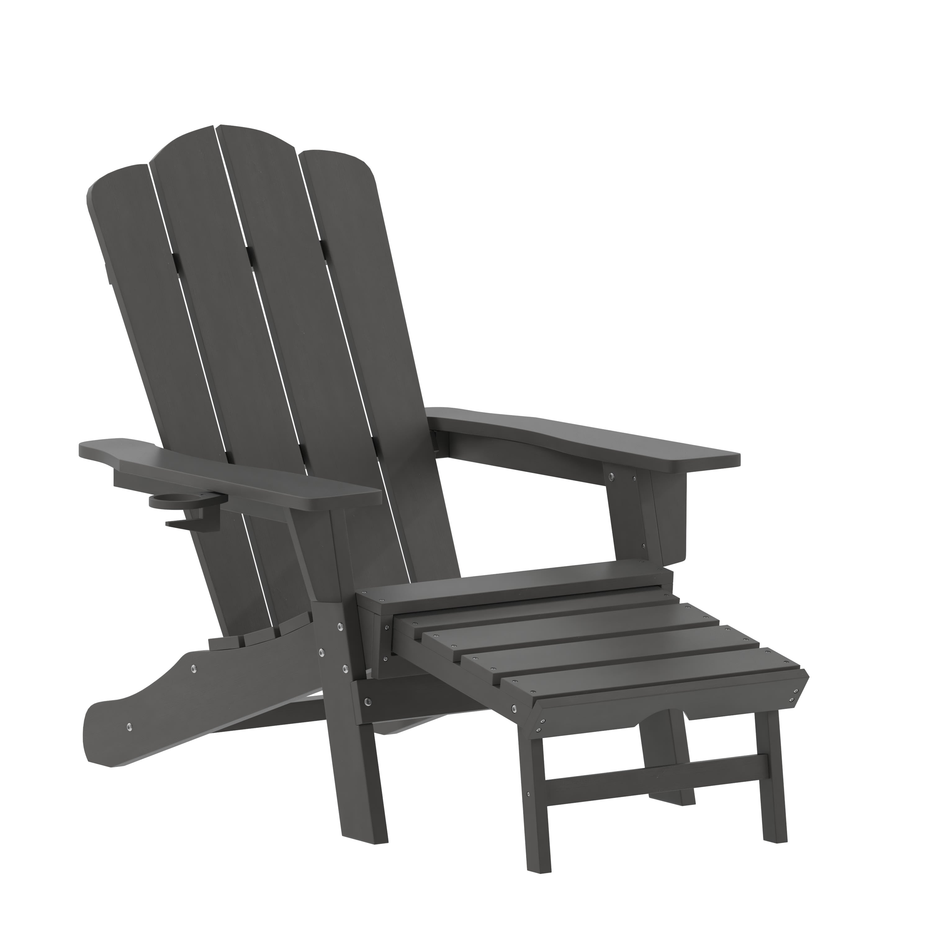 Patio Ottoman Chair Cupholder LE HMP 1044 110 CTC Event Furniture