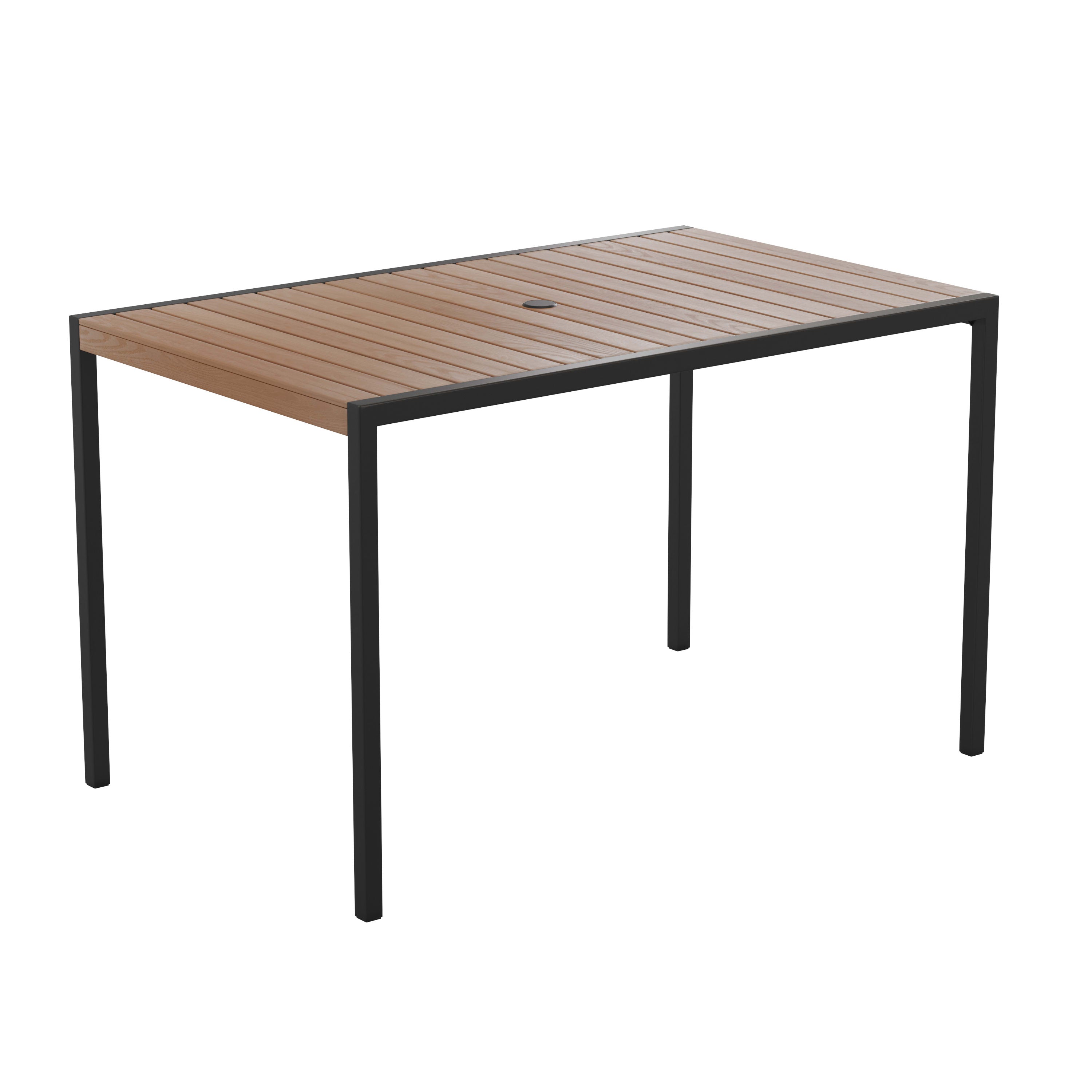 Faux Teak Patio Table XU-DG-UH3048- – CTC Event Furniture Faux Teak Patio Table XU-DG-UH3048- – CTC Event Furniture