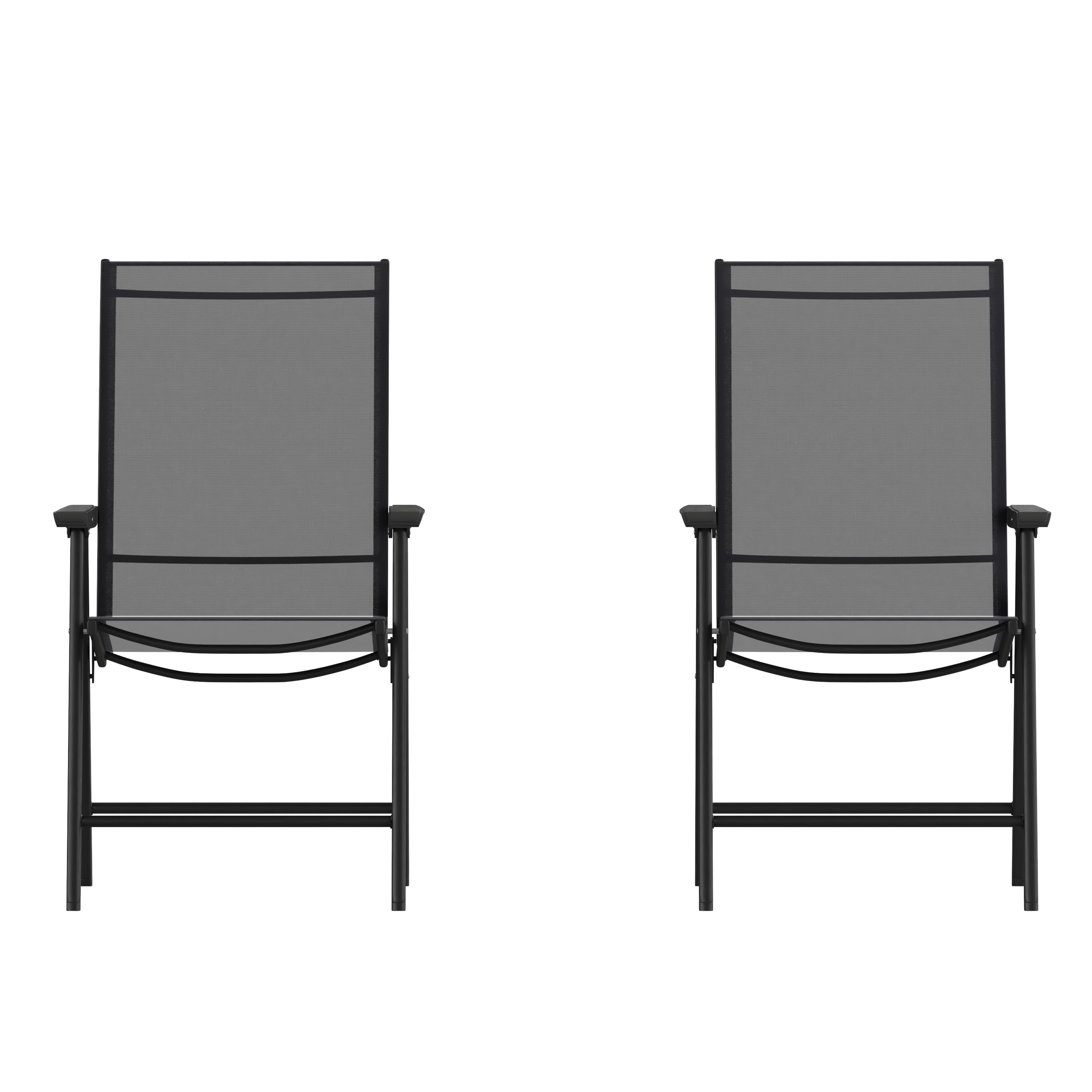 2PK Folding Patio Chair 2 TLH SC 044 CTC Event Furniture