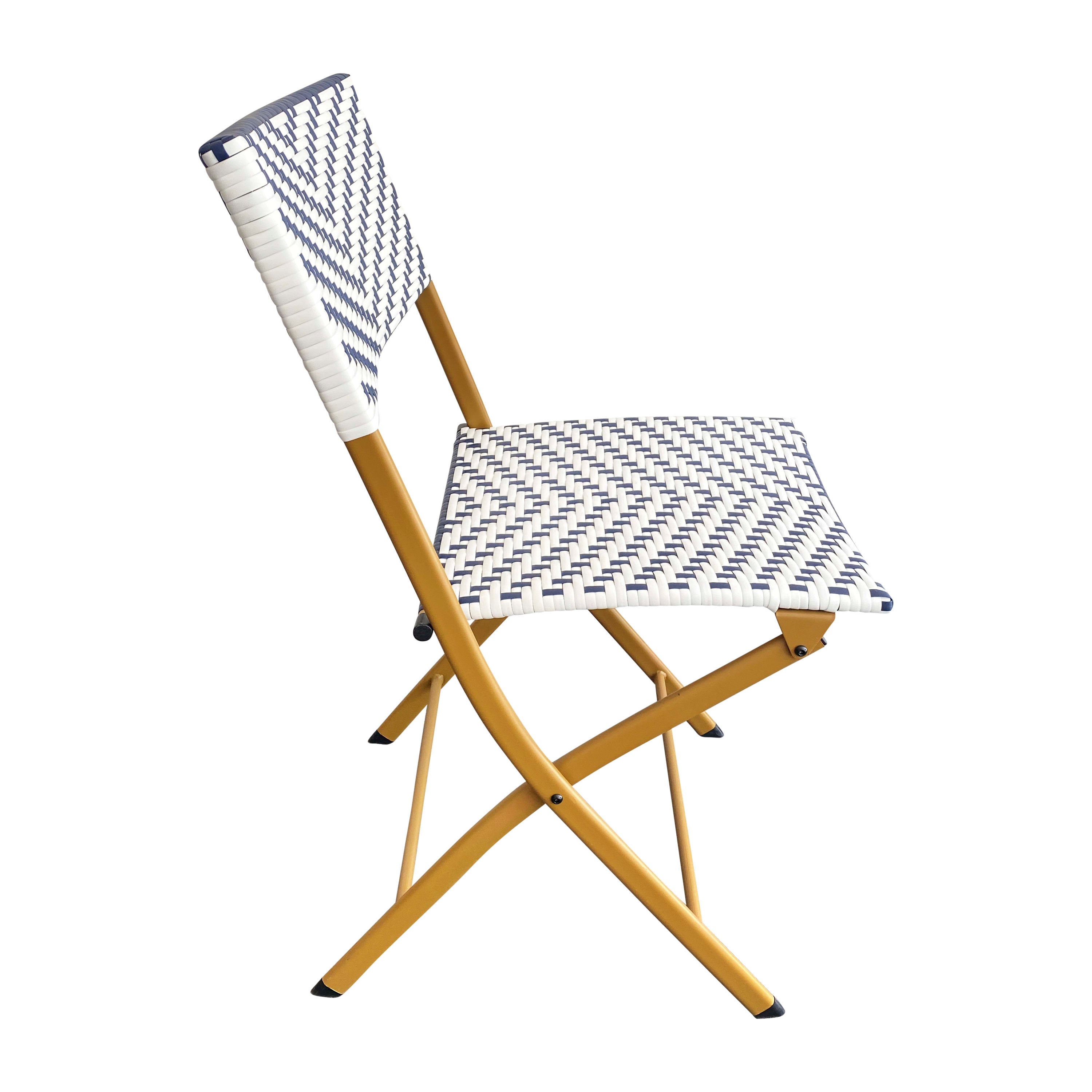 threshold french cafe folding patio chair