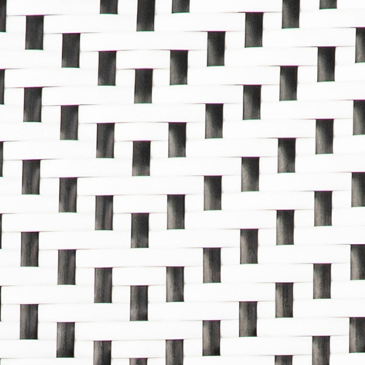 Black & White |#| 2PC Black and White Indoor/Outdoor PE Rattan Folding Bistro Chairs