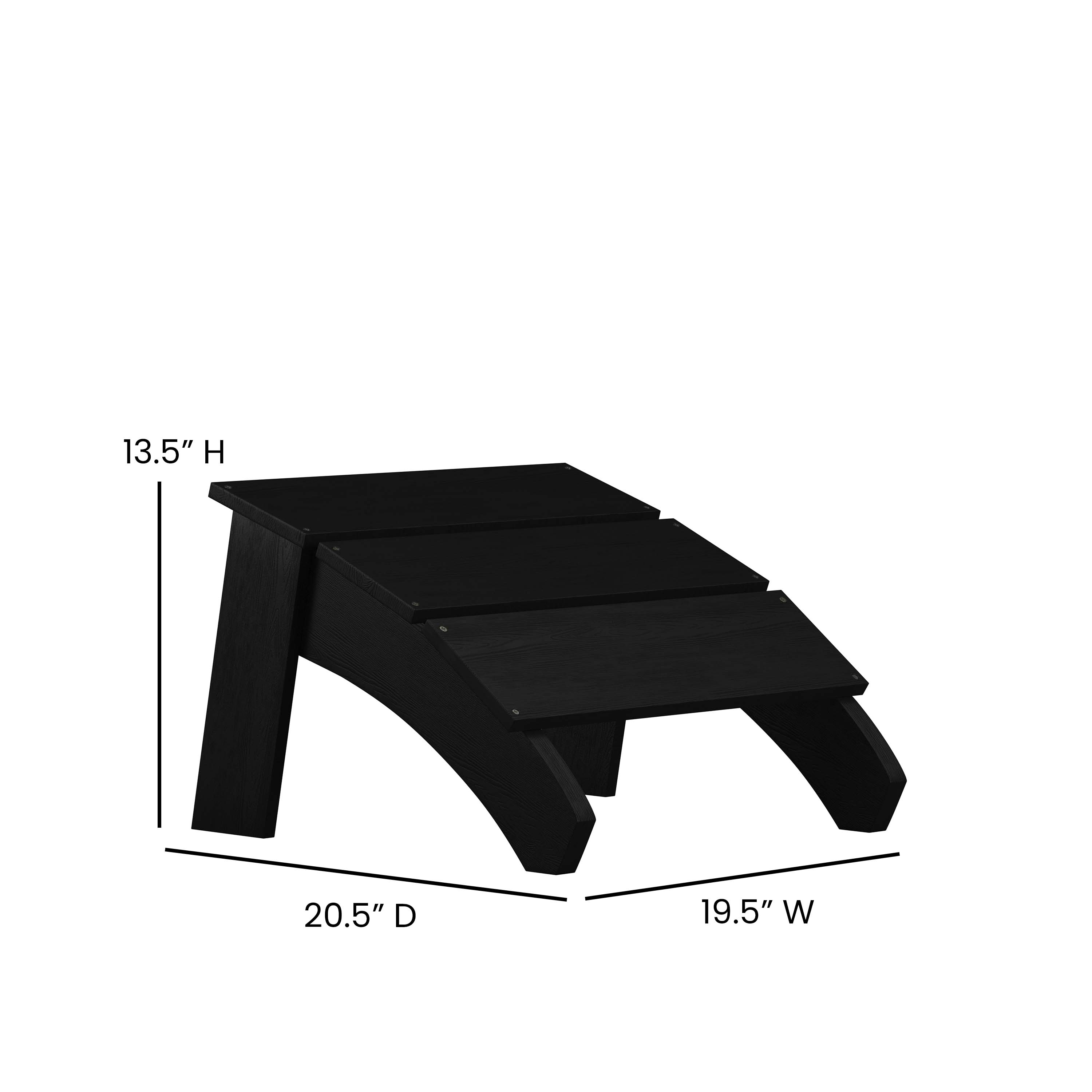 Adirondack Footrest JJ C14309 CTC Event Furniture